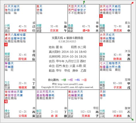 飛星排盤|紫微斗數命盤：免費鬥數排盤、算命、解析